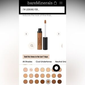 bareMinerals ORIGINAL LIQUID MINERAL CONCEALER DARK 5N